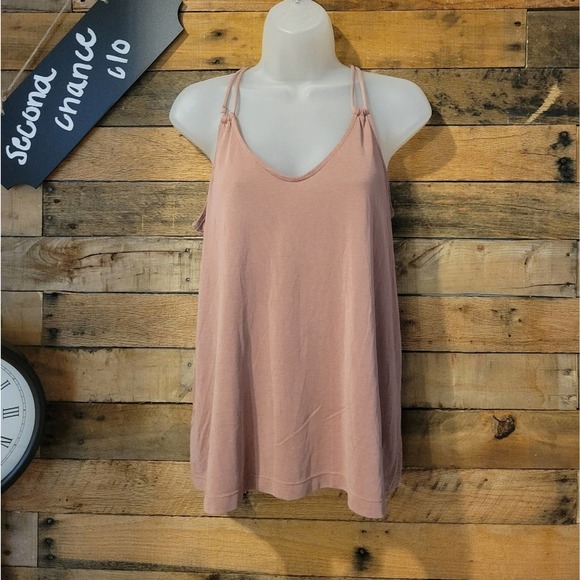 LOFT Tops - SALE-Loft women's dusty rose tank top size medium petite
